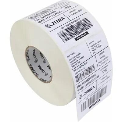 Zebra Étiquettes en rouleau 3006777-t Z-Perform Papier Thermique Non Couché Polyvalent Blanc - 5711045842047_0