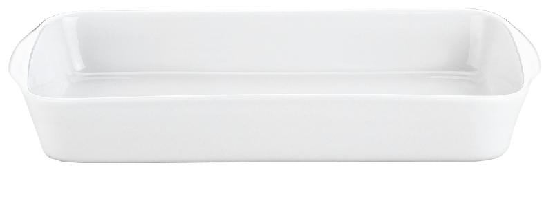 PLAT RECTANGULAIRE BLANC PORCELAINE 39,7X22,2 CM PILLIVUYT
