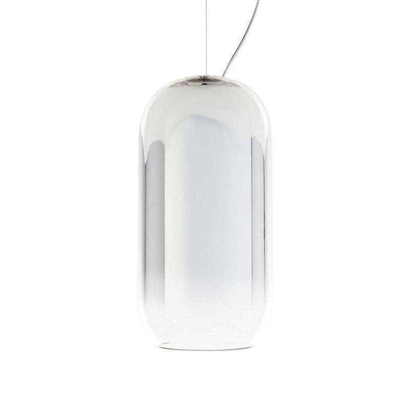 ARTEMIDE GOPLE MINI SUSPENSION ARGENTÉE/ARGENTÉE