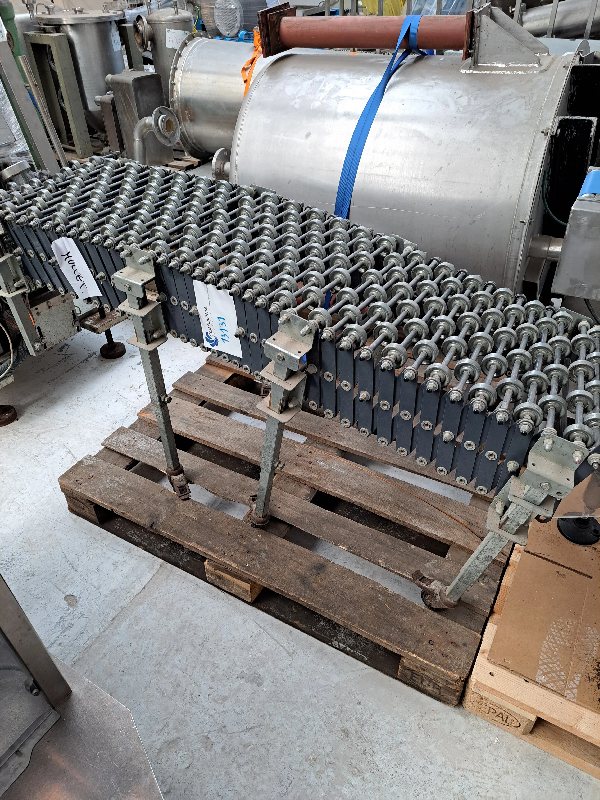 Bande transporteuse à rouleaux d'occasion - référence                        :                         c13131_0