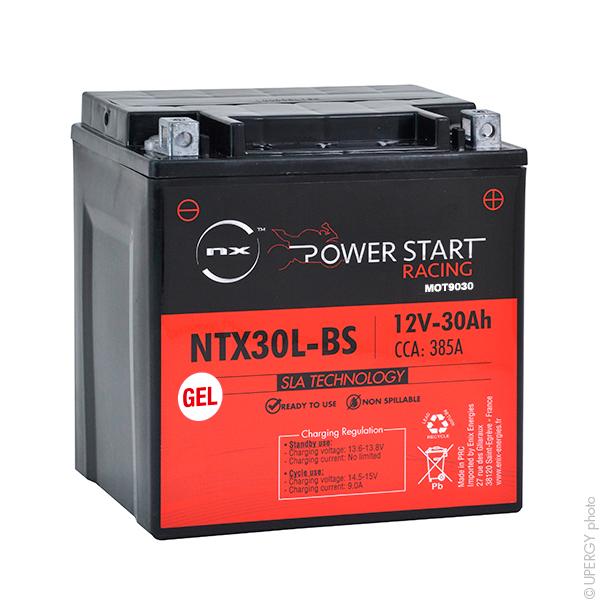 BATTERIE MOTO GEL FHD30HL-BS / YIX30L-BS / NIX30L-BS 12V 30AH_0