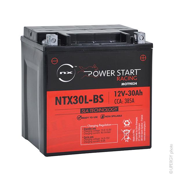 BATTERIE MOTO YTX30L-BS/ NTX30L-BS 12V 30AH_0