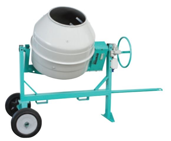 Bétonnière non tractable S 250 - idéale pour différents travaux, capacité de malaxage 190 L_0