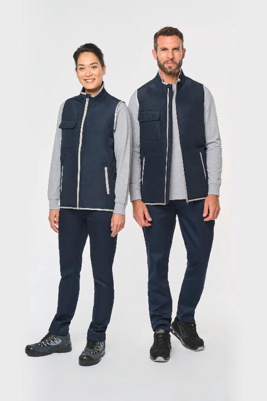Bodywarmer thermique 4 couches unisexe - Réf: WK604 - Imperméable et coupe-vent_0