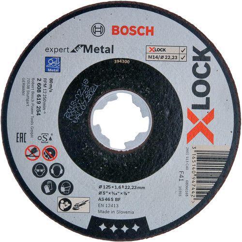 BOSCH 25 DISQUES À TRONÇONNER X-LOCK EXPERT FOR METAL - BOSCH