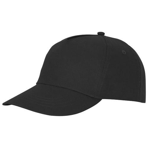 Casquette 5 panneaux Feniks - œillets brodés, fermeture velcro, 100% coton twill - 175 g/m²_0