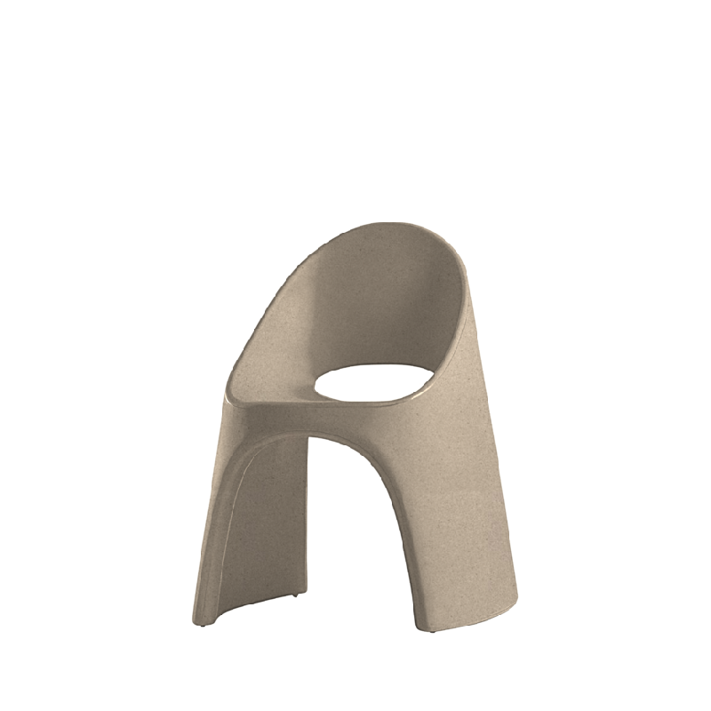 Chaise design in & out AMELIE - beige amande_0