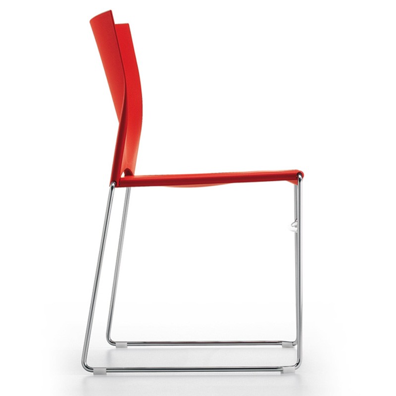 Chaise empilable ergonomique et élégante pour salles de réunion_0