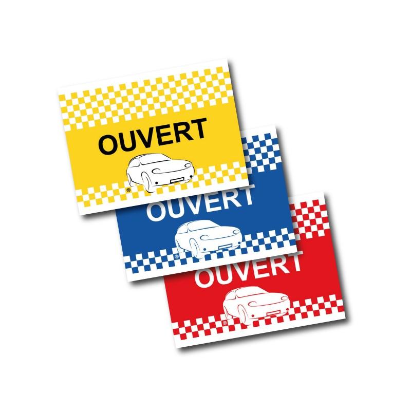 Drapeaux de voiture - Drapeau ouvert_0