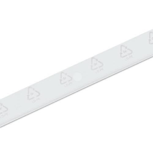 Sachet plastique à fermeture zip transparent avec bandes blanches - 50 µm - 100 mm x 150 mm - boîte de 1000_0