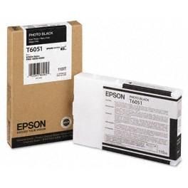 EPSON - T6051 - CARTOUCHE D'ENCRE NOIRE PHOTO - 110ML - C13T605100