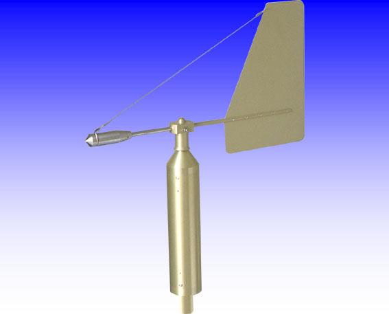 Girouette potentiométrique GPM23M 0-355° - Drapeau en aluminium anodisé et transmetteur 5000 ohms_0