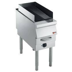 Grill électrique sur piétement Maxima 2200 - acier inox AISI 304 - IPX5 - grille en fonte 350x640 mm_0