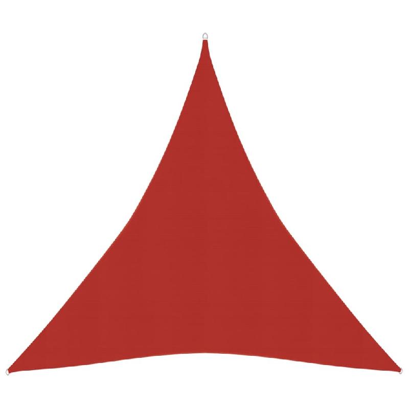 Helloshop26 - Voile d'ombrage 160 g/m² rouge 3 x 4 x 4 m PEHD 02_0009270 - rouge 3000500847768_0