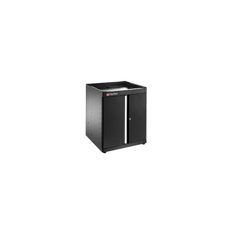 Jls3 meuble bas simple a portes pleines noir - jetline - FACOM france | jls3-mbsppbs_0