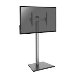 KIMEX Support sur pied pour écran TV 32'' - 75'' - Hauteur 175cm - à poser - gris 3700685416758_0
