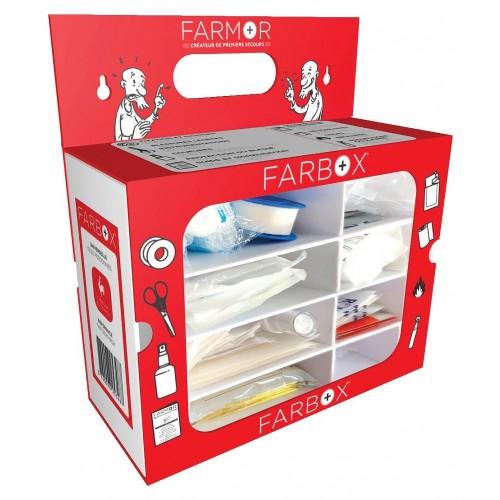 KIT BOÎTE DE SECOURS ET PREMIERS SOINS UNIVERSELLE - 10 / 20 PERSONNES FARMOR