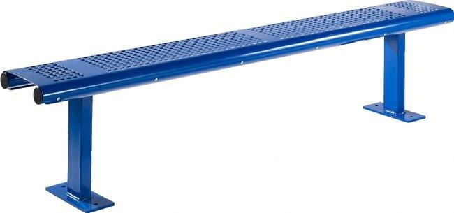 BANQUETTE MÉTAL VERPAUSE BLEU 5017 - MANUTAN COLLECTIVITÉS