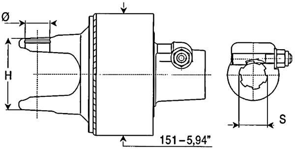 LIMITEUR DE COUPLE LR35 3500NM 35X106 3/4-Z6