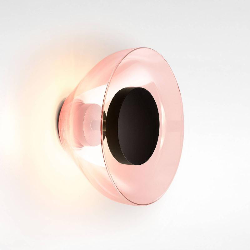 MARSET AURA APPLIQUE MURALE LED, Ø 18 CM, CUIVRE