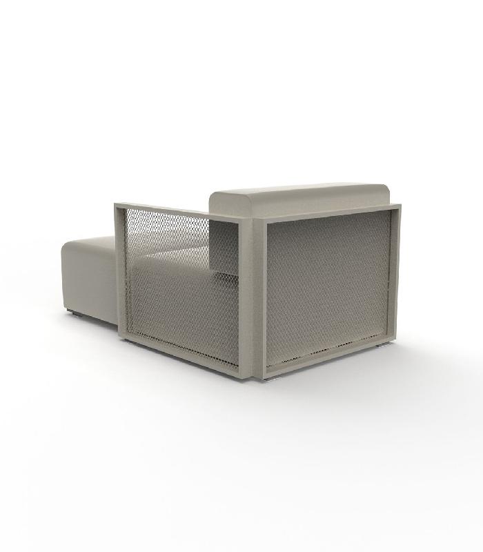 Module chaise-longue gauche THE FACTORY - ecru_0