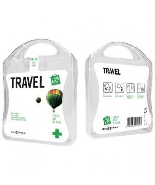 MYKIT VOYAGE - BLANC - KITS DE PREMIERS SECOURS PUBLICITAIRES