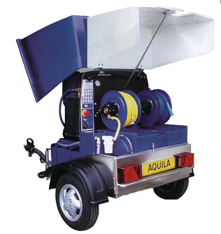 Nettoyeur haute pression 300 bar eau chaude sur remorque TD302 - Diesel - Kubota 3 cylindres - Disponible en location et vente_0