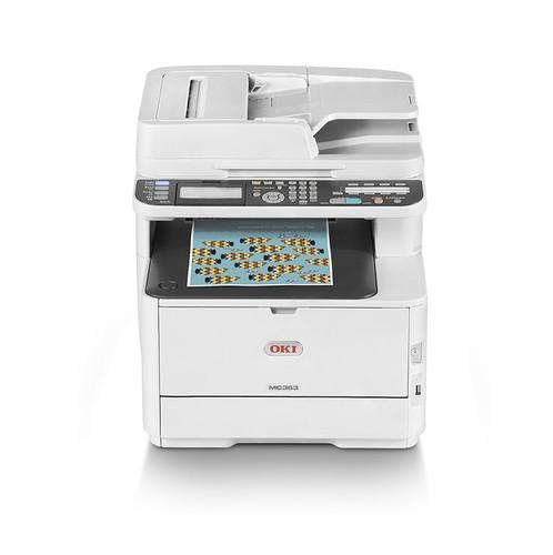 Oki MC363dn - Imprimante multifonction LED A4 600 x 1200 dpi - 30 ppm - Impression, numérisation, copie, fax_0