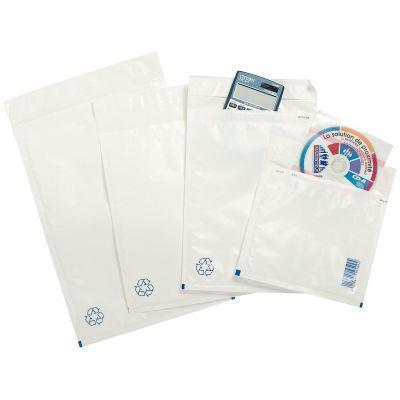 Paquet de 10 pochettes bulles d\'air en polyéthylène format 150x215 blanc_0