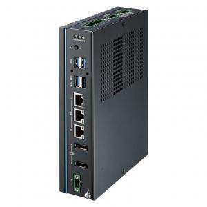 PC Fanless puissant Intel i5 - 8Go DDR4 - Rail Din - 8 x DI, 8 x DO, 4 x COM, 3 x LAN, 3 x USB 3.0, 1 x USB 2.0, 2 x DP 1.4 - Référence: UNO-148-B53BA_0