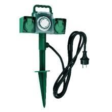 Piquet De Jardin 3 Prises