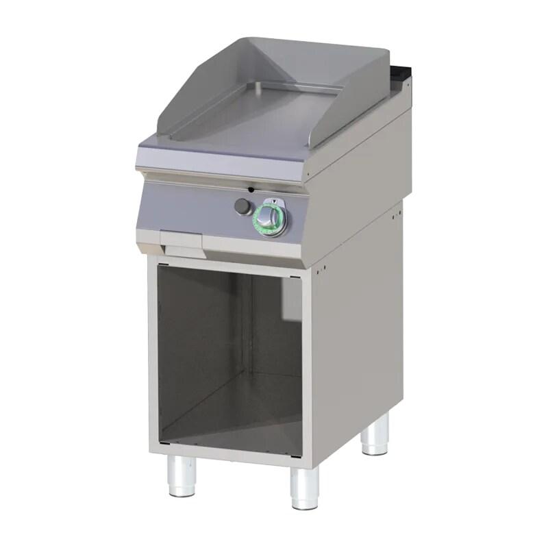 Plaque de cuisson lisse avec soubassement RM - FTH 740 G - RM Gastro - 0615402323819_0