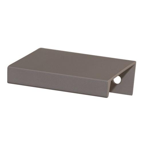 POIGNÉE MEUBLE TIRETTE EN ALUMINIUM P0333 - L 50 MM - NICKELÉ MAT CADAP