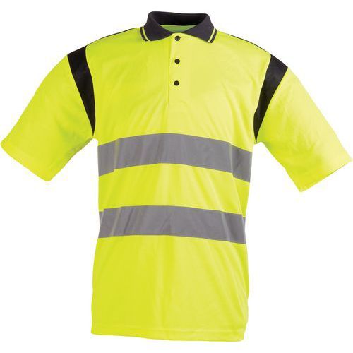 POLO TRICOT DE HAUTE-VISIBILITÉ JAUNE EN TAILLE M - SINGER SAFETY