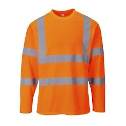 Portwest - T-Shirt manches longues HV - S278 Orange Taille XL - XL 5036108250493_0