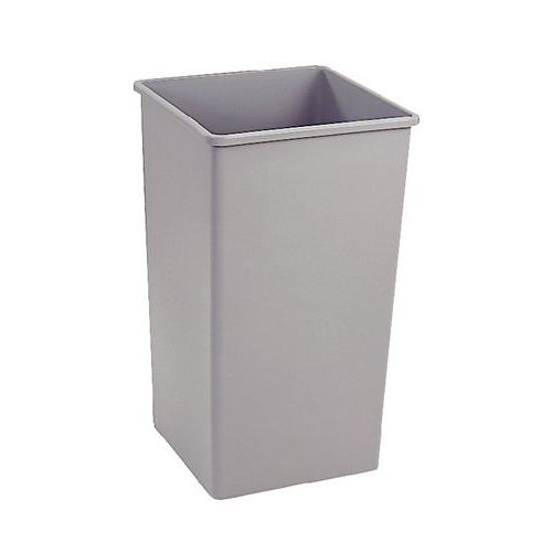 POUBELLE CARRE 87L GRISE - RUBBERMAID