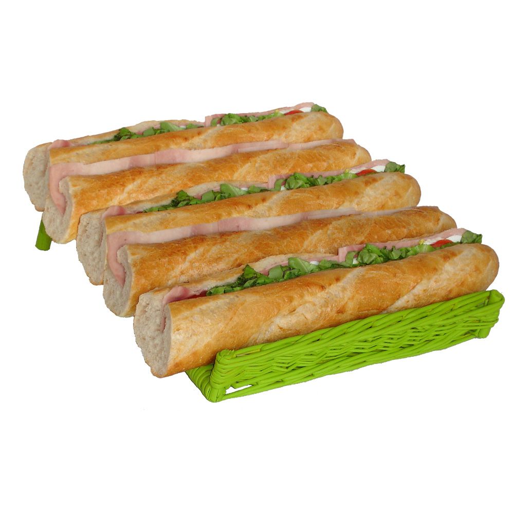 Présentoir sandwichs f.28 x p.58 x av.5 x ar.7 peint + vernis_0