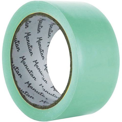 RUBAN DE MARQUAGE AU SOL 0.14MMX50MMX33M VERT MANUTAN