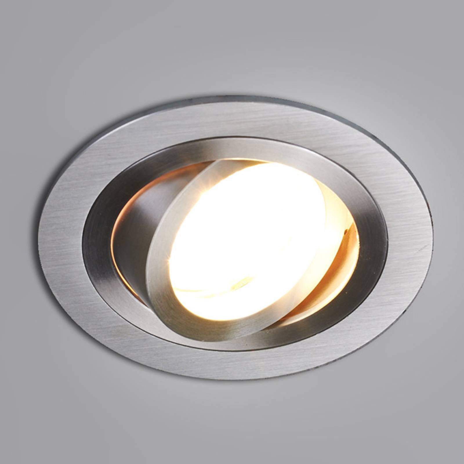 ARCCHIO SPOT POUR PLAFOND ENCASTRÉ SOPHIA, ALUMINIUM, ROND