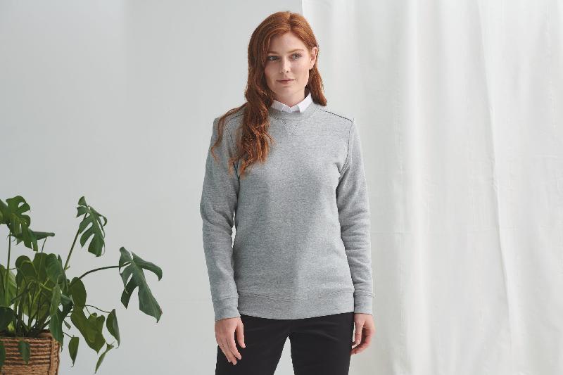 Sweat-shirt écoresponsable unisexe Henbury - Réf: H840 - 60% coton régénéré, 40% polyester recyclé - 300 g/m²_0