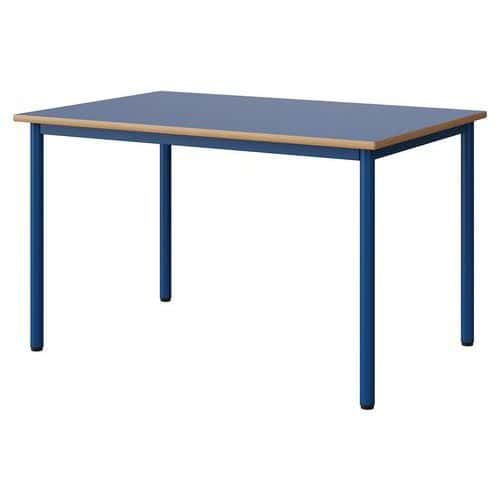 TABLE MALIBU 120X80 T5 4P STRA ALAISÉ BLEU U525/BLEU 5005