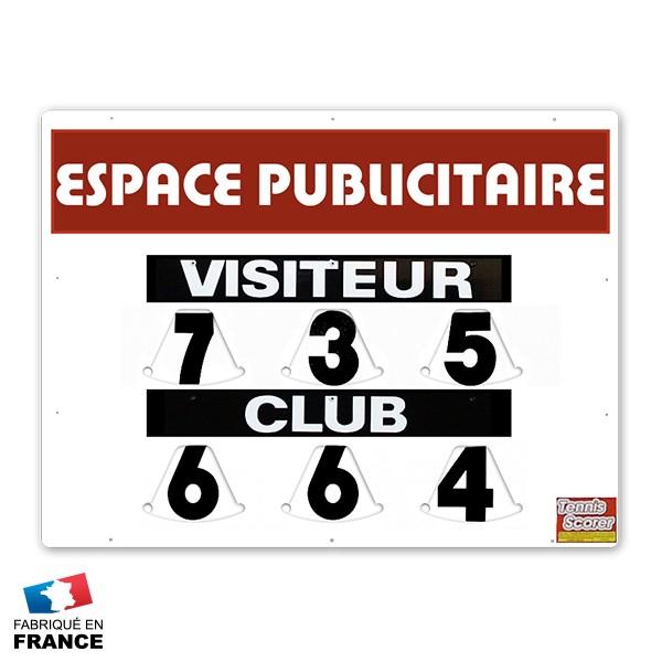 TABLEAU DE SCORE MANUEL MODELE COMPACT 80X60