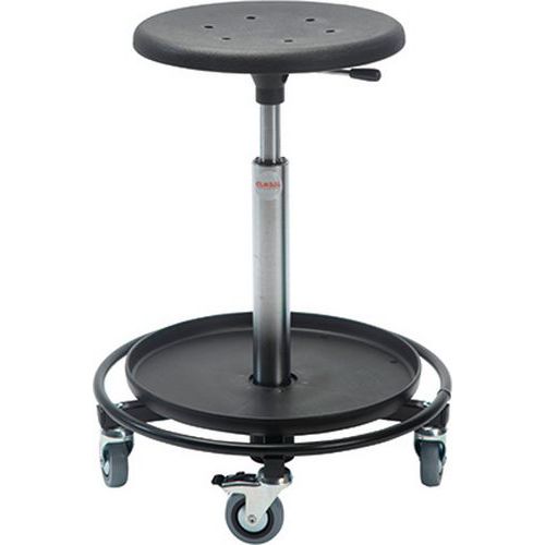 TABOURET À ROULETTES VÉRIN À GAZ-BAS ASSISE SIGMA - GLOBAL PROFESSIONAL SEATING