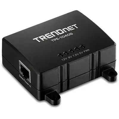 Trendnet TPE-104GS séparateur voix-données Connexion Ethernet, supportant l'alimentation via ce port_0