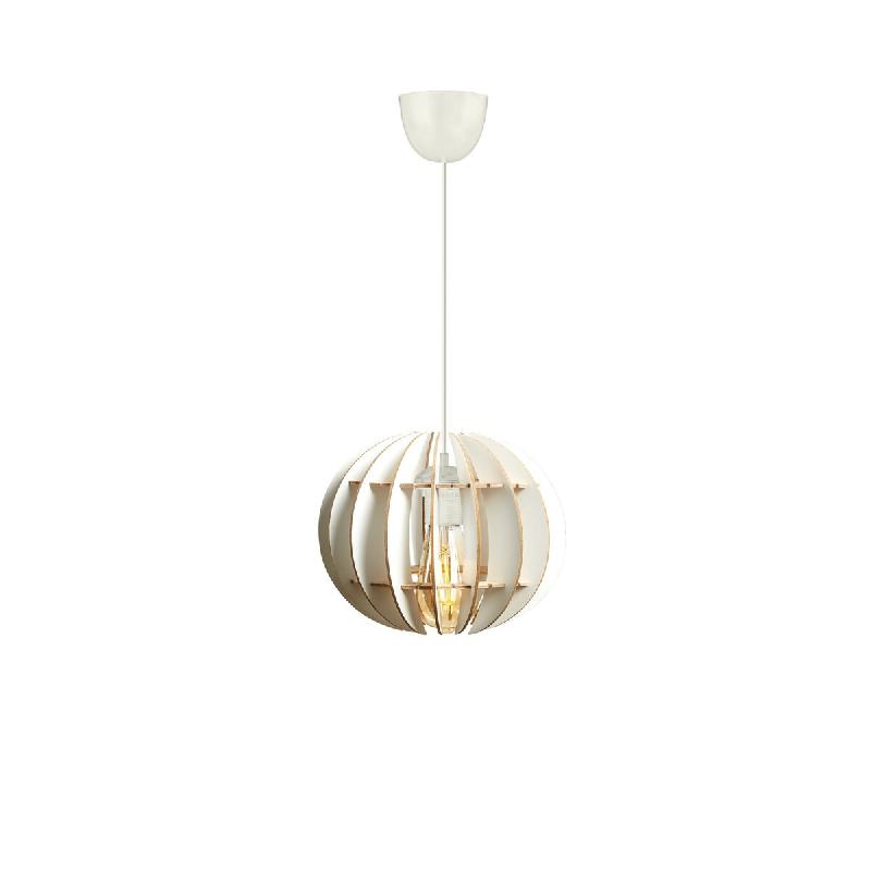 WellHome - Plafonnier sphérique Covadonga blanc 20x20x60cm - blanc WH2346_0