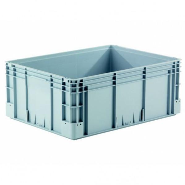Bac norme Europe à poignées fermées - 800 x 600 mm - Hauteur 320 mm - Compatible palettes Europe_0