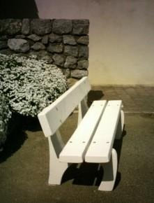 Banc Platane - Banc tout béton pour aménagement urbain - Dimensions 185 L x 67 l x 78 H - 230 kg_0