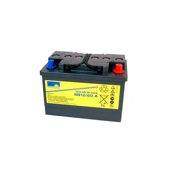 Batterie plomb étanche gel Sonnenschein Solar - Solar Block SB12/60A - 12V 60Ah - 1200 cycles_0