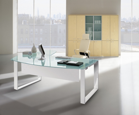 Bureau en verre design xtime_0