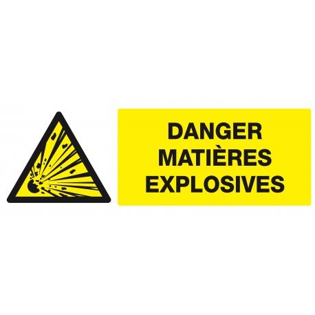 Danger, matieres explosives 330x120mm TALIAPLAST | 626312_0